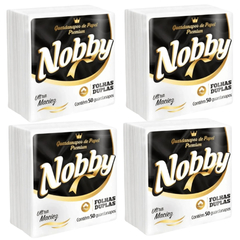 GUARDANAPO PEQUENO FOLHA DUPLA NOBBY 200FL