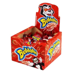 CHICLETE BUBBALOO MORANGO ADAMS 60X5G