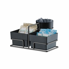 PORTA SACHES MEXEDOR PRETO C/ AÇO ONIX FUTURE - REF.1156OX