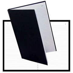 LIVRO ATAS CAPA DURA PRETO SAO DOMINGOS 100FL - REF.4503