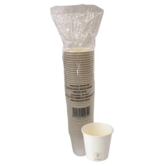COPO PAPEL 120ML BRANCO MONOUSO 50UN