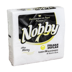 GUARDANAPO GRANDE FOLHA DUPLA NOBBY 50FL