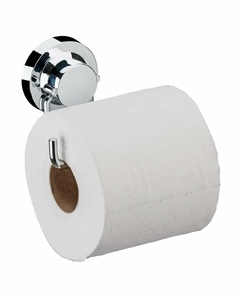PORTA PAPEL HIGIENICO C/ VENTOSA AÇO CROMADO FUTURE - REF.4055