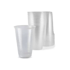 COPO PLASTICO PS 180ML TRANSPARENTE TOTALPLAST 100UN - REF.CT-180TR