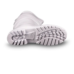 BOTA PVC CANO CURTO C/ FORRO BRANCA N35 BRACOL ACQUAFLEX - comprar online