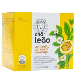 CHA DE CAMOMILA CIDREIRA MARACUJA LEAO ENVELOPADO 15X1,6G