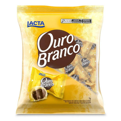 CHOCOLATE WAFER OURO BRANCO LACTA 1KG
