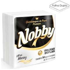 GUARDANAPO GRANDE FOLHA DUPLA NOBBY 50FL na internet