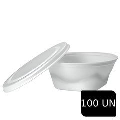 POTE CUMBUCA ISOPOR 1100ML BRANCO COPOBRAS 100UN - REF.PT-104Q