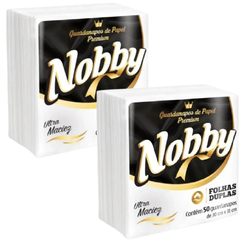 GUARDANAPO GRANDE FOLHA DUPLA NOBBY 100FL