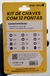 Kit De Chaves Com 12 Pontas Bomder BOM3105 - EstevesShop