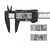 Paquímetro Digital Eletrônico Caliper de Fibra de Carbono Display Lcd com Até 150mm - loja online