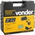 Vonder Parafusadeira/Furadeira Com Bateria Carregador Bivolt Automático Pfv 012 12 V na internet