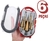 Kit 6 Brocas Escalonadas Cônicas De Titanium Hss Com Estojo