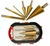 Kit 6 Brocas Escalonadas Cônicas De Titanium Hss Com Estojo - EstevesShop