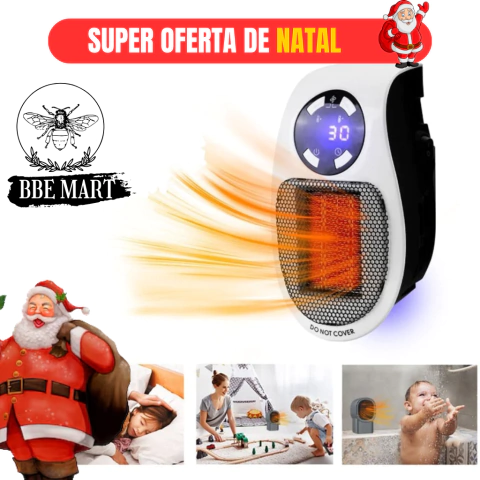 Aquecedor Portátil para Quarto| Hot Home [ Super Oferta de Natal ]
