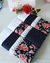 Pano de Prato Unidade - Flores Black