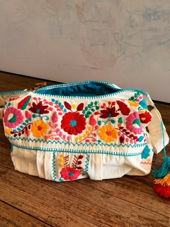 Bolsa Bordada a Mano, Renacer Mexicano Mod. Hipper Manta - comprar en línea