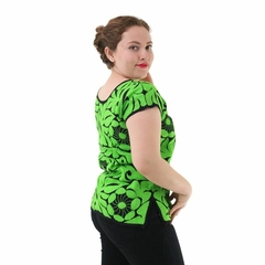 Blusa Jalapa con Bordados de un solo color Hecho a Mano Unitalla en internet