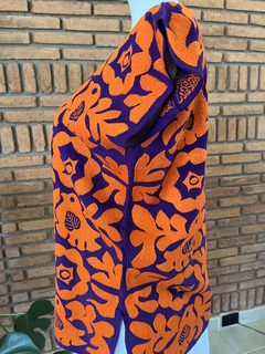 Blusa Jalapa con Bordados de un solo color Hecho a Mano Unitalla - tienda en línea