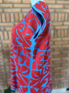 Blusa Jalapa con Bordados de un solo color Hecho a Mano Unitalla - tienda en línea