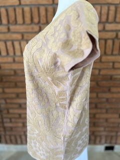 Blusa Jalapa con Bordados de un solo color Hecho a Mano Unitalla - comprar en línea