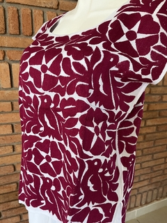 Blusa Jalapa con Bordados de un solo color Hecho a Mano Unitalla - Lari Moda