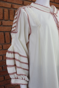 Blusa Tejida a Mano Mod. Bárbara Unitalla - tienda en línea