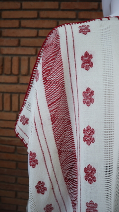 Blusa/blusón Mod. Paloma con Brocados multicolor Unitalla - Lari Moda