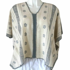 Imagen de Blusa/blusón Mod. Paloma con Brocados multicolor Unitalla