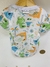 Body Malibu Manga corta Estampado Art 338 Dinos White en internet