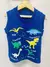 Musculosa Estampada Art-230 Dino Azul - comprar online