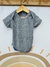 Body Malibu Manga Corta Liso Art-159 Gris Topo