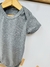 Body Malibu Manga Corta Liso Art-159 Gris Topo - comprar online