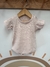 Body Norsu Manga Corta Rosa jaspeado Art-219 -