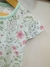 Remera Manga corta estampada Art 661 Flor Fondo Aqua - comprar online