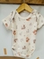 Body Cairo Manga Corta Art-364 -Animales Beige