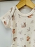 Body Cairo Manga Corta Art-364 -Animales Beige - comprar online