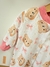 Entero Waffle Art - 549 Bear rosa Fondo blanco en internet