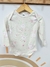 Body Venecia Manga Larga Estampado Art 718 Flores Beige - comprar online