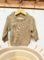 Sweater cuello redondo Liso punto fino Art-735 Chocolate - comprar online