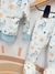 Conjunto plush con pie Art 622 Dino Celeste - comprar online
