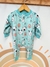 Entero Plush Con puño Art - 520 Caritas Aqua - comprar online