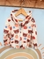 Campera Plush estampada Art - 617 Bear Orange - comprar online