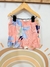 Short fibrana kids Rosa y azul T 8 - comprar online