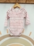 Body Cairo Manga larga Art- 471 Rayado Pink - comprar online