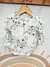 Body Cairo Manga larga Art- 471 Flor Azul - comprar online