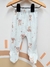Ranita algodon con pie Cairo Art-476 Cone Celeste - comprar online