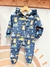 Entero Plush Con capucha Art - 736 Osito y Auto Blue - comprar online