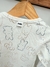 Body Venecia Manga Larga Estampado Art 718 Bunny Blanco en internet